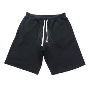 Light Heather Grey Raw Hem Sweat <b>Shorts</b> <b>Mens</b> Casual Fleece Vintage Cut Off Style Gym Workout <b>Shorts</b> - Product Image 5