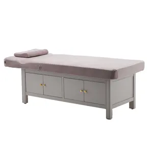 Cama massageadora de madeira sólida, tabelas portáteis de massagem coreana, estilo novo, de alta qualidade, para venda, cama de massagem de corpo inteiro