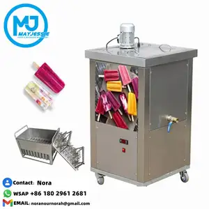 Wholesale Good Quality Ice Popsicle Machine ice lolly making machine with 4 sets mould machinery