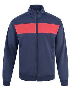 Conjunto Deportivo Personalizable para Hombre, de Invierno, para Gimnasio, con Cremallera, de 2 Piezas, Chaqueta y Pantalón, Secado Rápido, Transpirable, 100% Algodón - Product Image 2