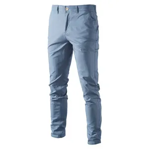 Calidad superior 2022 Último diseño Hombres Pantalones 100% algodón Venta al por mayor Color personalizado Tamaño Estilo ODM - Product Image 4
