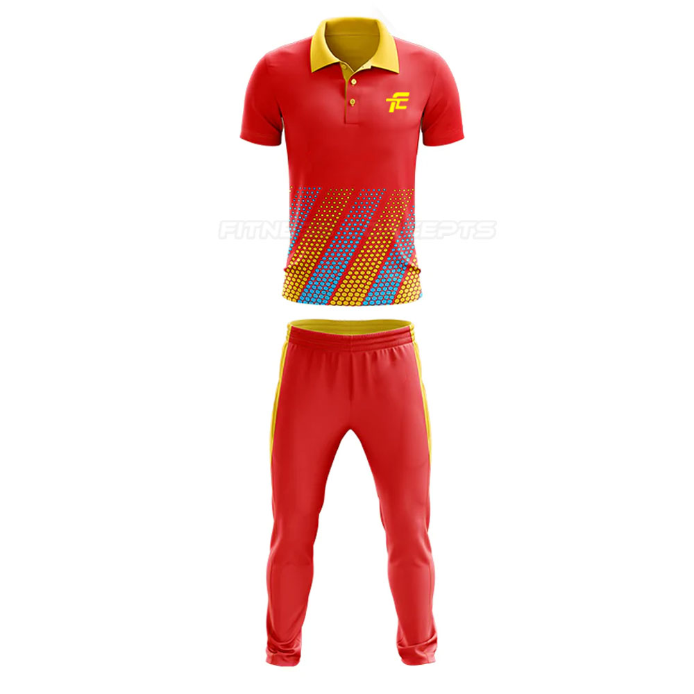 Sports Wear Cheap Price Wholesale 2025 Customized Logo Printing New Design Cricket Uniform In Multi Colors
