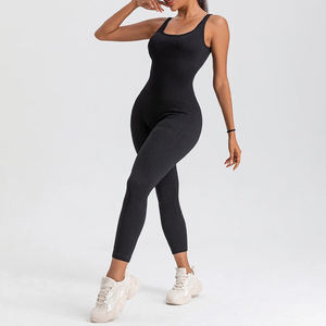 Mono Deportivo de Yoga sin Mangas de Alta Calidad, Personalizado, Elástico, para Entrenamiento en el Gimnasio, para Mujer - Product Image 6