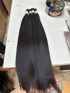 Vietnamese Human Hair Bulk 100 Virgin Remy Natural Wave Bone Straight Hair Extensions Double Drawn Raw Hair Vendors Luxury Silky - Product Image 3