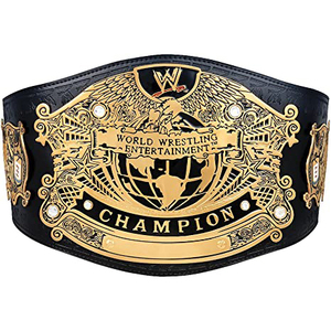 La ceinture de titre de championnat du monde Dudley Boyz Signature Series Wrestling Boxing Mma Authentic Wear Universal Championship Belt - Product Image 1