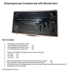 ชุดเครื่องมือผ่าตัดไฟเบอร์ออฟติคอลทำจากสแตนเลส CE ISO 13485 - Product Image 2