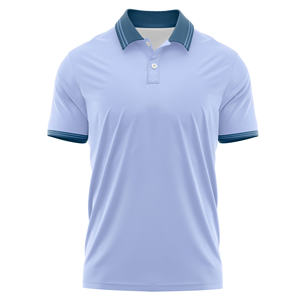 Polo d'uniforme d'entreprise haut de gamme en coton piqué, anti-rétrécissement, broderie personnalisée, fabricant du Vietnam - Product Image 3