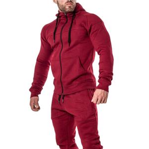 2025 chándal hombres trajes deportivos correr ropa deportiva gimnasio ropa Jogging hombres Jogger conjunto Fitness trajes entrenamiento gimnasio chándal - Product Image 1