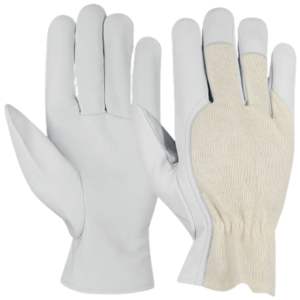 ถุงมือขับรถหนังวัวเนื้อหยาบทนทานต่อการเสียดสีเพื่อความปลอดภัยในอุตสาหกรรม - Product Image 1