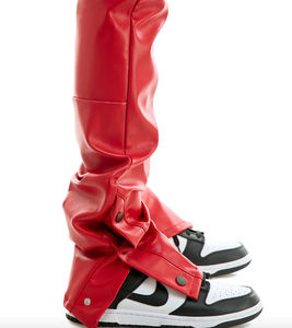 Léger Meilleur prix de vente Pantalon en cuir pour homme Vêtements décontractés Pantalon en cuir pour homme de qualité supérieure Fabriqué au Pakistan - Product Image 4