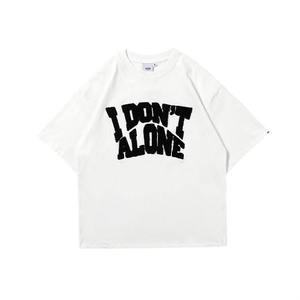 Haute qualité 100% coton hommes surdimensionné Streetwear Hip Hop T-Shirt détresse broderie hommes mode - Product Image 2