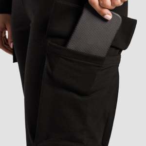 Pantalon cargo noir respirant Elite Flex - Product Image 6