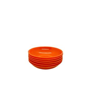 Modern Style 6-Piece Greeting Tea Saucer <b>Set</b> Plastic Coffee Shop-Style <b>Melamine</b> Tea Saucers for Afternoon Tea - Product Image 1
