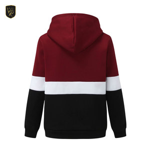 Sweat à capuche tricoté pour femme, manches longues, avec logo frontal et poches latérales, 100 % coton, écologique, tendance hiver - Product Image 2