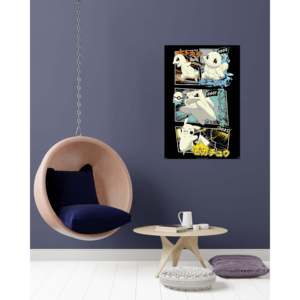 Modern Style Pokmon Pikachu & Kanto Starters <b>Poster</b> Collage Paper Wall Decor - Product Image 5