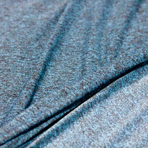 ผ้าเจอร์ซีย์ถัก สีเขียวเฮเธอร์ สำหรับชุดกีฬา ระบายเหงื่อได้ดี โพลีเอสเตอร์ 100% 60 - Product Image 1