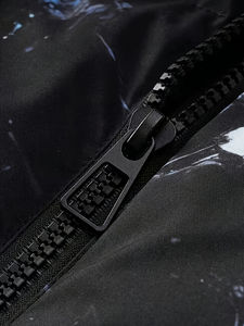 2025 Meilleure vente personnalisé hommes hiver doudoune veste nouveauté veste en cuir avec décoration de fourrure Service OEM - Product Image 2