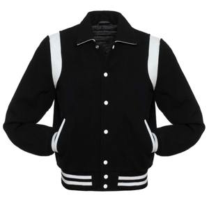 Chaqueta de cuero de lana retro premium: diseño clásico, de alta calidad y perfecta para el uso diario y la moda vintage - Product Image 1