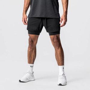 Custom Men Basketball Fitness Jogger Running Workout Woolen Shorts Athletic Streetwear Sports Comfort Double <b>Layer</b> Solid High - Product Image 6