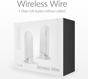 Câble sans fil MikroTik, RBwAPG-60adkit, 60 GHz, 1x RJ45 1000 Mb/s - Product Image 2
