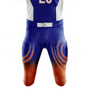 Ropa de entrenamiento de moda superior con precio duradero Uniforme de fútbol americano hecho de material de poliéster 100% a la venta - Product Image 6