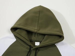 Sweat à capuche double confort pour hommes à la mode pull à capuche décontracté haut pour hommes sweat à capuche de couleur unie sweat pour hommes - Product Image 5