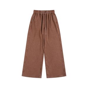 Pantalones de chándal de lana de algodón de alta calidad unisex personalizados de talla grande estilo informal de invierno característica transpirable para hombres y mujeres - Product Image 2