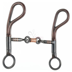 Bocado de Anillo de Alta Calidad para Caballo, Acero Inoxidable Duradero, Boquilla de 5 Pulgadas, Entrenamiento de Equitación, Control Ligero - Product Image 3
