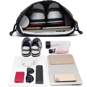 Sacs à cordon en vrac Sac à dos à cordon bleu Sac à dos à cordon Sac à dos de sport pour yoga Voyage Sports de plein air - Product Image 4