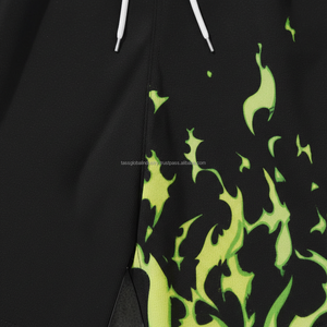 Shorts de bain pour hommes imprimés avec un motif personnalisé, séchage rapide, logo personnalisé, sublimation, vêtements de plage d'été - Product Image 4