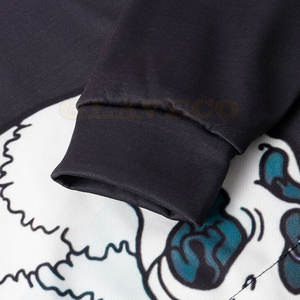 Sudaderas con capucha de sublimación mezcladas de algodón de diseño único para hombre de talla grande de secado rápido estilo informal patrón sólido para cuello con capucha de invierno - Product Image 4