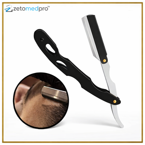 <b>Straight</b> <b>Razor</b> with Wooden Handle, Professional Barber Tool - Product Image 5