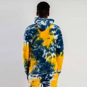 Conception personnalisée Tie Dye Skull Survêtement de sport unisexe Ensemble short d'hiver surdimensionné respirant sans sweat à capuche pour hommes femmes adultes - Product Image 2