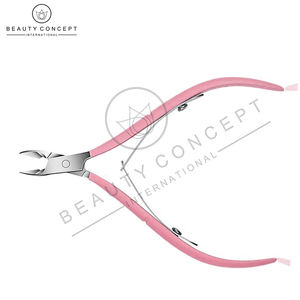 Professional Cuticle Trimmer with Cuticle Pusher Nail Cuticle Remover Nipper Silver Stainless Steel Sharp Blades Manicure Tools - Product Image 4