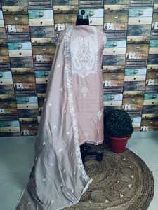 Traditionnel Soie Salwar Kameez Élégant Tous Les Jours Confort Coton Pantalon Ensemble À La Mode Casual Ethnique Porter Costume Femmes Indien - Product Image 2