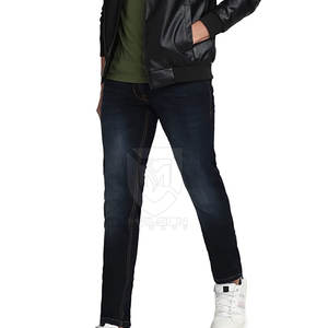 บริการ OEM กางเกงยีนส์ผู้ชายกางเกงสบายสไตล์สตรีทเอวสูง100% ผ้าฝ้ายพรีเมี่ยมทนทานดีไซน์ล่าสุด - Product Image 6