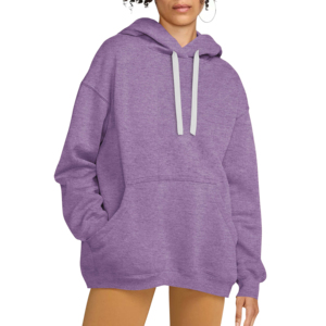 Pull oversize en coton à épaules tombantes Sweats à capuche pour femmes Fashion 3D Logo Puff Printing Breathable Y2K Hoodies For Women - Product Image 3