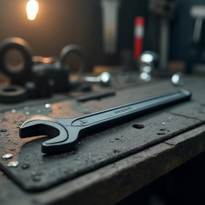 Einmaulschlssel 894 36 mm Lnge 297 mm Schwarz Schlsselweie <b>Wrench</b> Product - Product Image 3