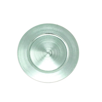 Conception assortie de caboteur de tôle avec la forme ronde de finition de placage à l'or excellente qualité pour servir des boissons