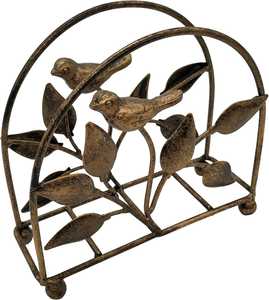 Soporte de pañuelos de metal decorativo con diseño sofisticado Ideal para un almacenamiento conveniente de pañuelos y una dispensación suave en cualquier espacio - Product Image 3