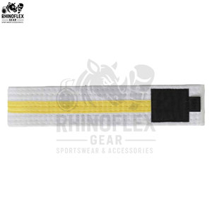 Cinturones de Taekwondo de algodón con logotipo personalizado de calidad superior Artes marciales Ligeras Superventas Venta caliente Cinturones de Taekwondo para la venta - Product Image 3