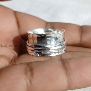 Micro Or Vintage Croix-Forme En Acier Inoxydable Bague Entreprise Indienne Fabriqué Cadeau Pour Femme USA Afrique-Vente En Vrac - Product Image 6