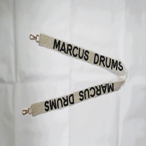 Correa Rectangular para Bolso de Estilo Deportivo con Cuentas de Algodón Bears Sic'Em, Accesorio de Bolso Hecho a Mano para Personalización, ZONA DE ARTE CREATIVO - Product Image 4