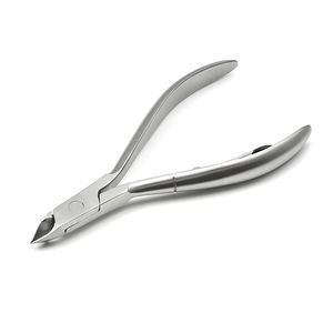 Best Quality Golden Stainless Steel Cuticle <b>Nail</b> Nippers Non Slip Handle Premium Quality Solid Color Cuticle Nippers - Product Image 1