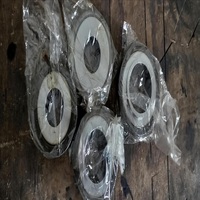 Alimentateur vibrant 3D TECHNO 220V avec pompe et boîte de vitesses, disques en acier inoxydable à trou central, usiné CNC, équipement industriel