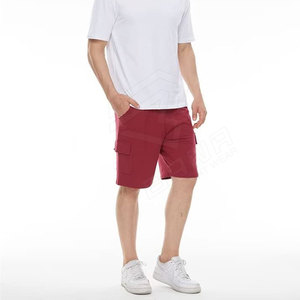 Pantalones Cortos Cargo de Pana para Hombre, Estilo Urbano, 100% Algodón, Multibolsillos, Casuales, Diseño Sólido, Ecológicos, Personalizados OEM - Product Image 6