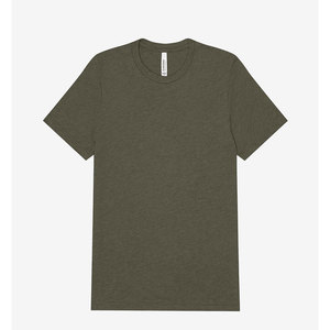 Camiseta básica de algodón 100% para hombre, con cuello redondo Camiseta lisa de manga corta, camisetas informales de ajuste Regular, Camiseta de algodón puro sólido - Product Image 3