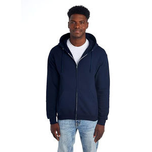 Sudadera con Capucha y Cremallera, Diseño Aerodinámico, Tejido Transpirable, Tacto Suave, Corte Regular, para Invierno y Actividades al Aire Libre, 100% Algodón - Product Image 1