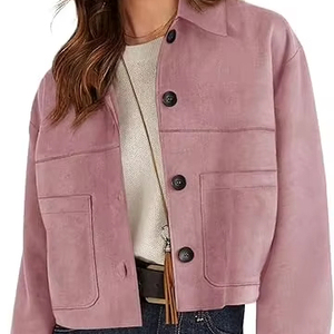 Chaqueta de Peso Pesado, Chaqueta Transpirable para Exteriores, Chaqueta de Moda para Mujer, de Buena Calidad, con Logotipo Personalizado, Informal - Product Image 3