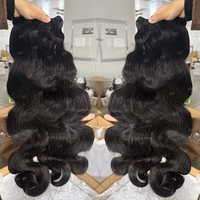Vente en gros de mèches de cheveux humains ondulés 613, mèches de cheveux vierges indiens bruts alignés sur la cuticule, 30, 32, 40 pouces, extensions de cheveux humains